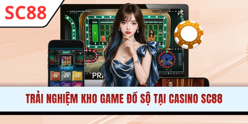 300+ sản phẩm Casino SC88 chờ bạn trải nghiệm